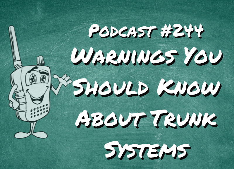 A Warning About Trunk Systems Scanner School